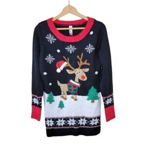 No Boundaries | Reindeer Ugly Christmas Sweater
